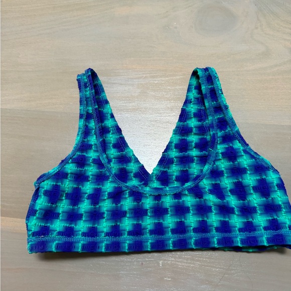 Vintage fabric bikini hand made fabric from the USA made in Vancouver Canada - Picture 8 of 9